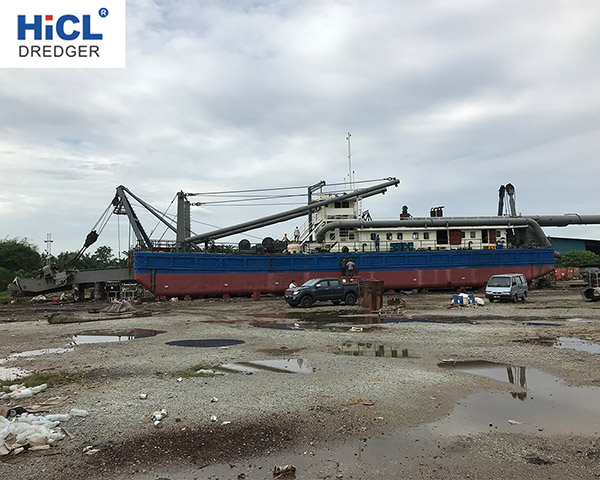 HCS150-800 500-7500m3/h Cutter Suction Dredger 