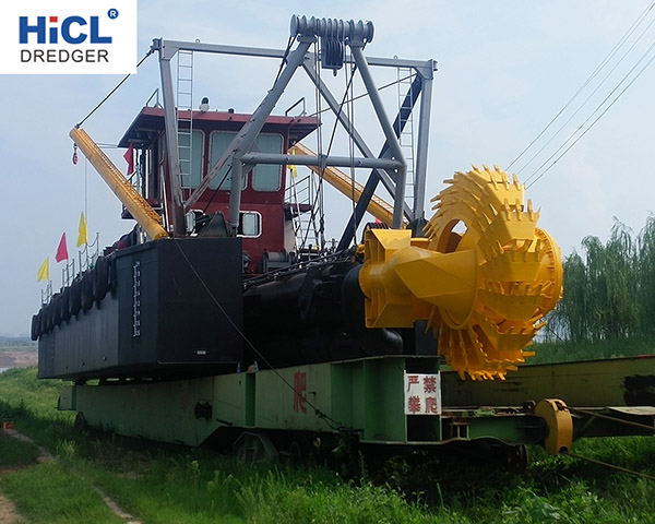 Cutter Suction Dredger&Wheel Bucket Dredger Launching Site