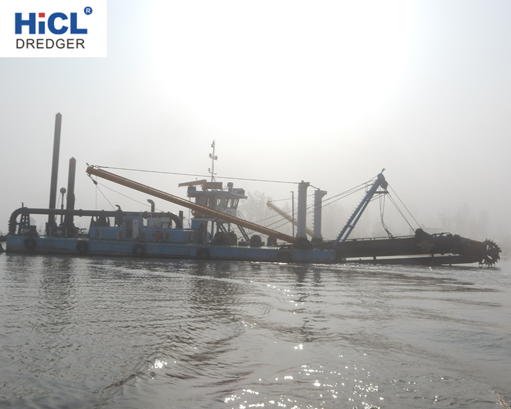 500-7500m3/h Hydraulic Cutter Suction Dredger 