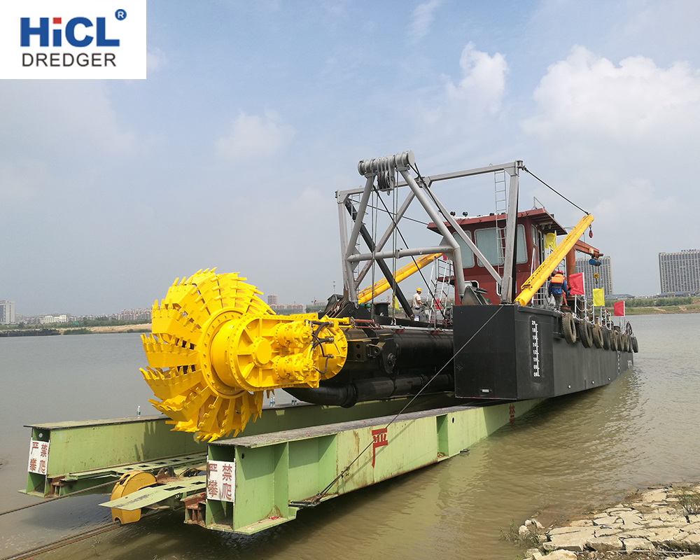 HWB450 18inch 3000m3/h Hydraulic Wheel Bucket Dredger 